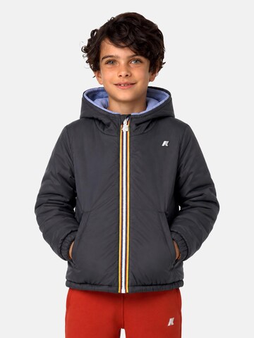 K-Way Zimní bunda 'K-WAY KIDS P.JACK SPACER NYLON DOUBLE GIUBBINO' – modrá