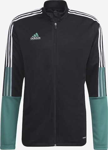 ADIDAS SPORTSWEAR Sportjacke in Schwarz: predná strana