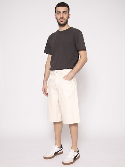 Jeans 'Carl Balloon Ecru 4145 Pim Denim Shorts Ecru' in 52 Only & Sons di colore bianco, Visualizzazione prodotti