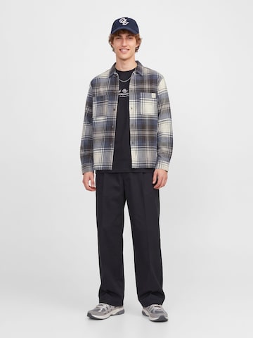 JACK & JONES Comfort Fit Hemd in Grau