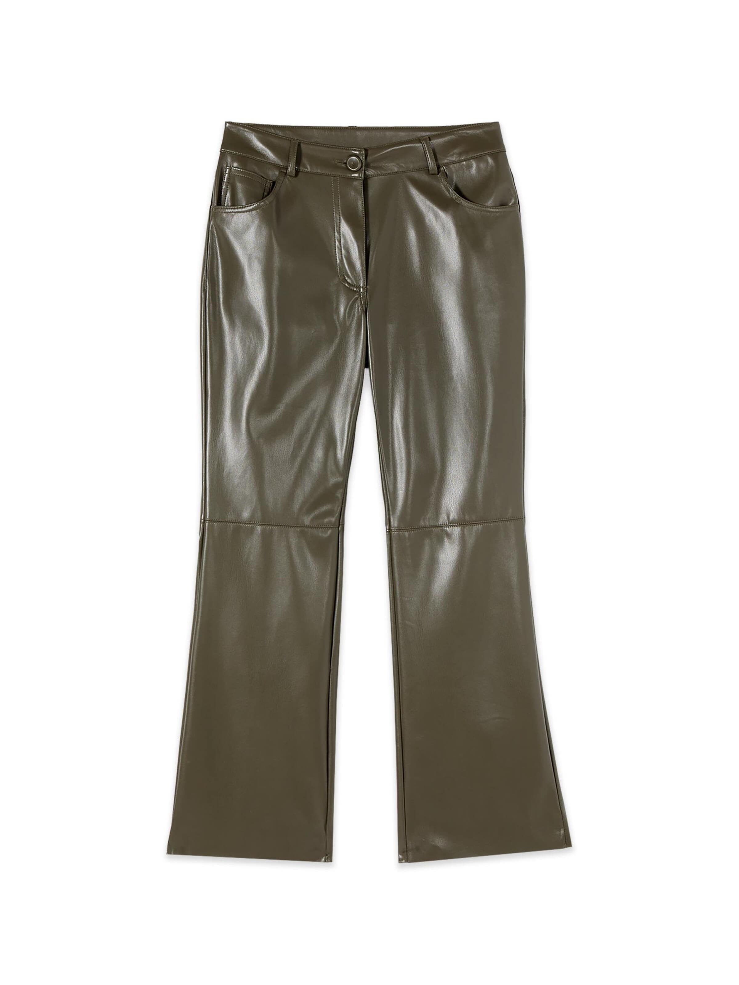 évasé Pantalon oltre en vert : devant