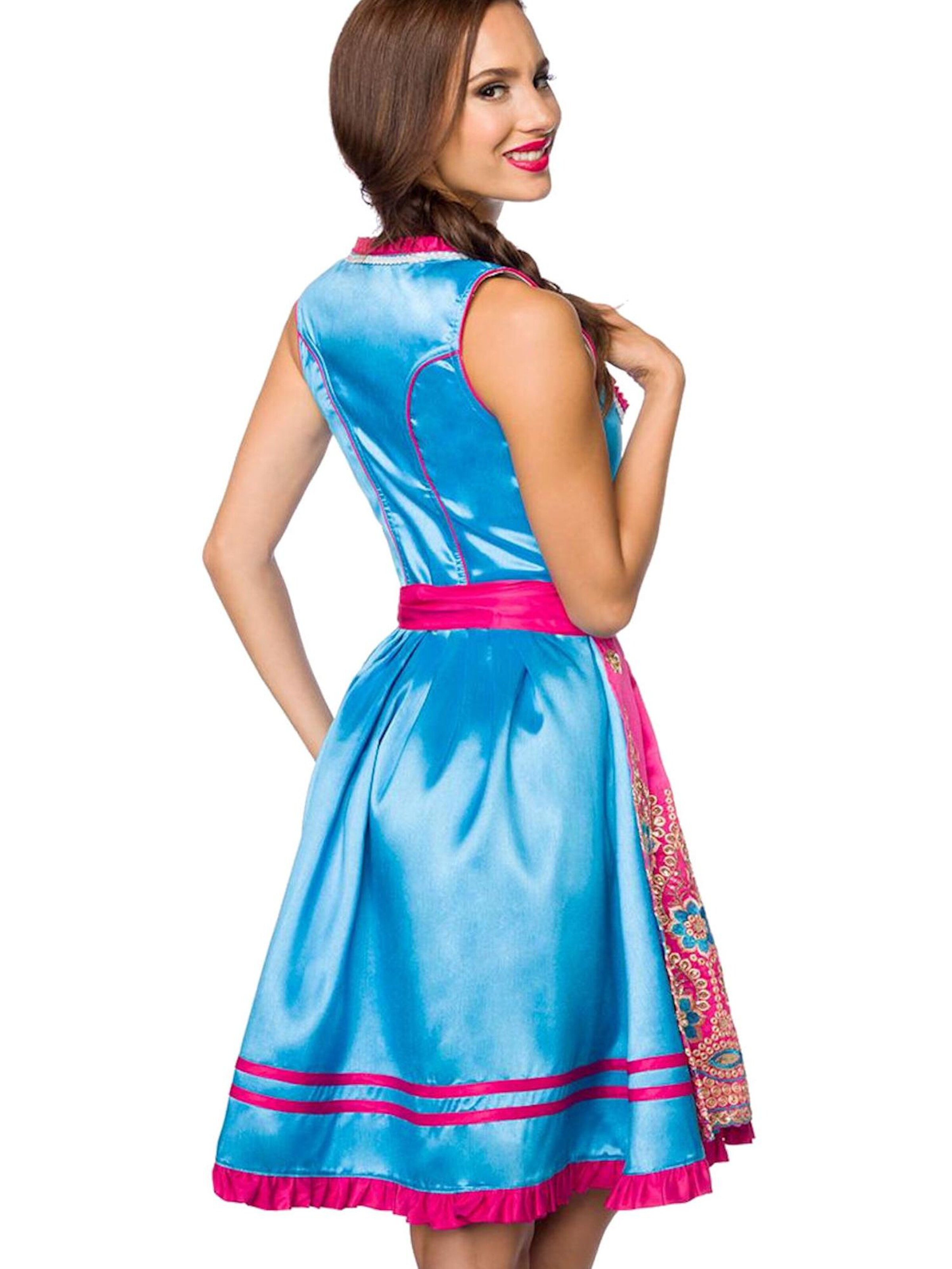 Dirndline Dirndl '2-tlg. Trachten-Set' in Blue