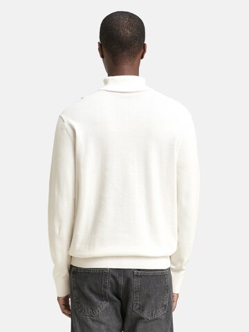 TOM TAILOR DENIM Sweater in White