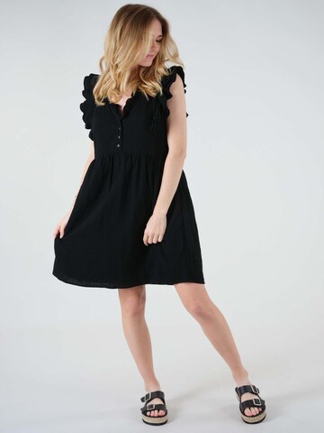 Robe d’été 'Agathe' Deeluxe en noir