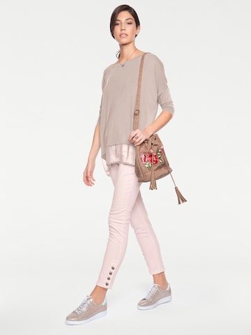 Maglia extra large di heine in beige