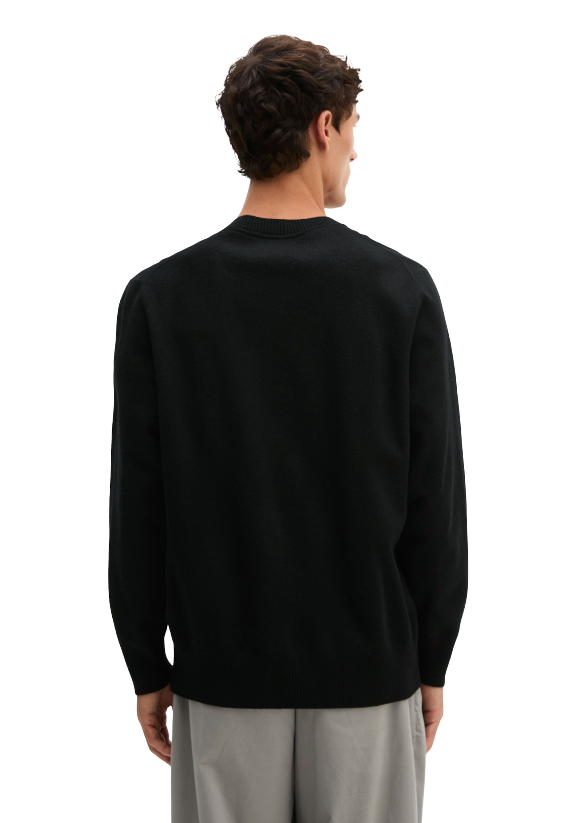 Marc O'Polo Pullover in Schwarz: Rückseite