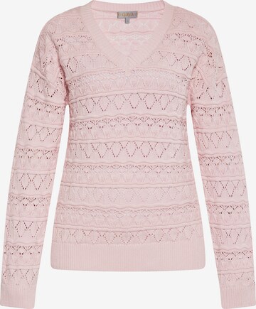 Pull-over Gaya en rose : devant