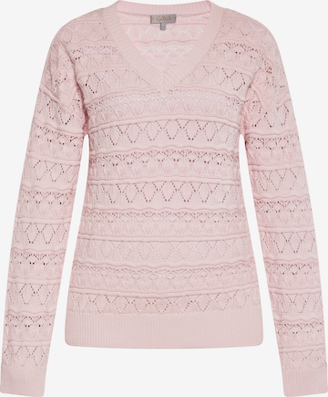 Pull-over Gaya en rose : devant