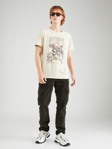 BLEND T-Shirt in Beige