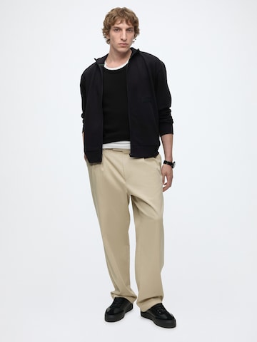 BOSS Sweatvest in Zwart
