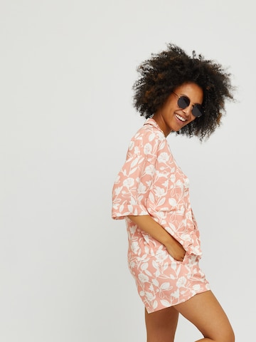 mazine Loose fit Pants ' Palm Cove Printed ' in Orange