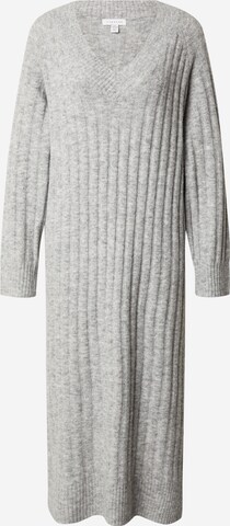 TOPSHOP Knitted dress in Grey: front