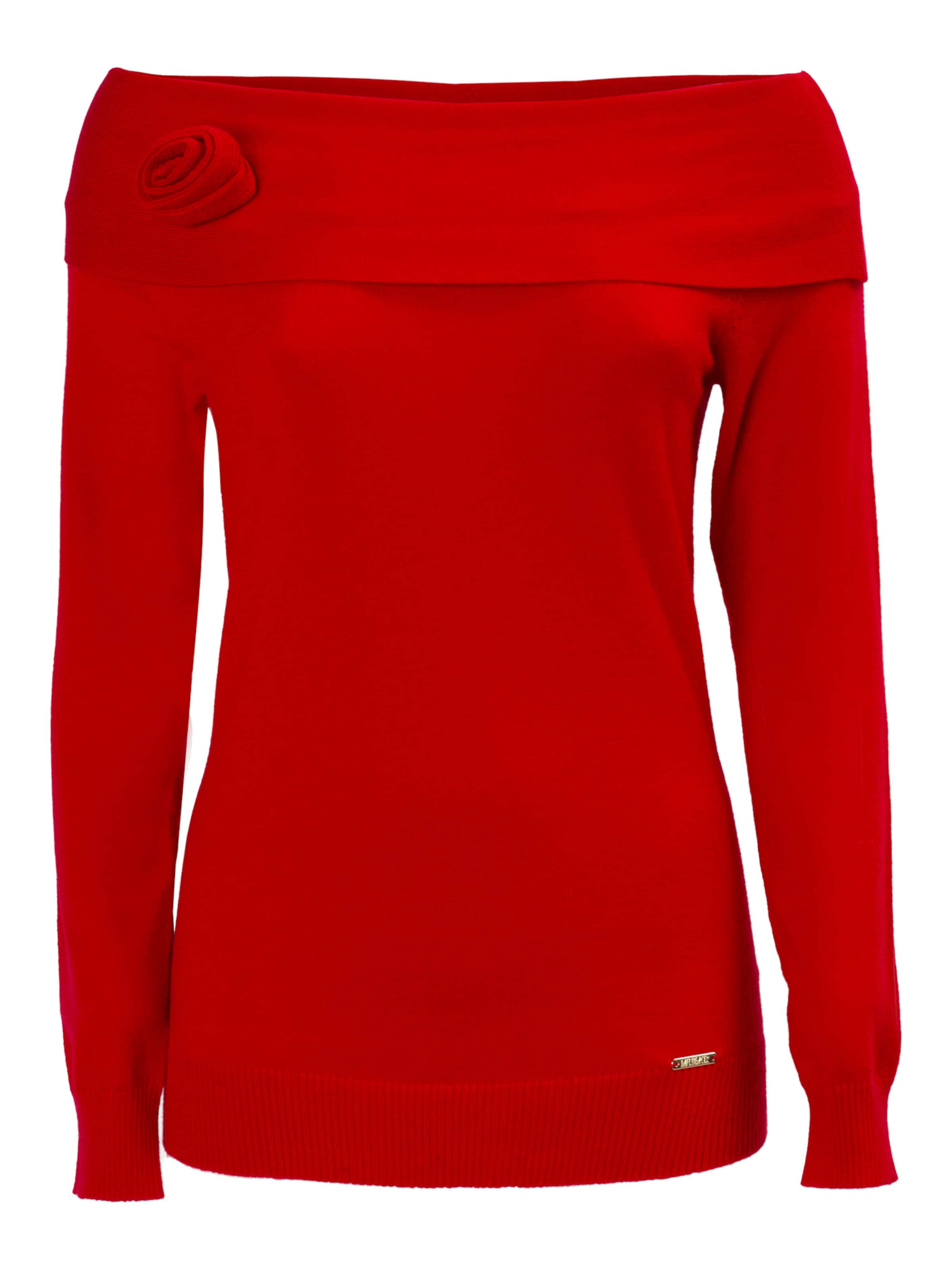 Influencer Sweater in Red: front