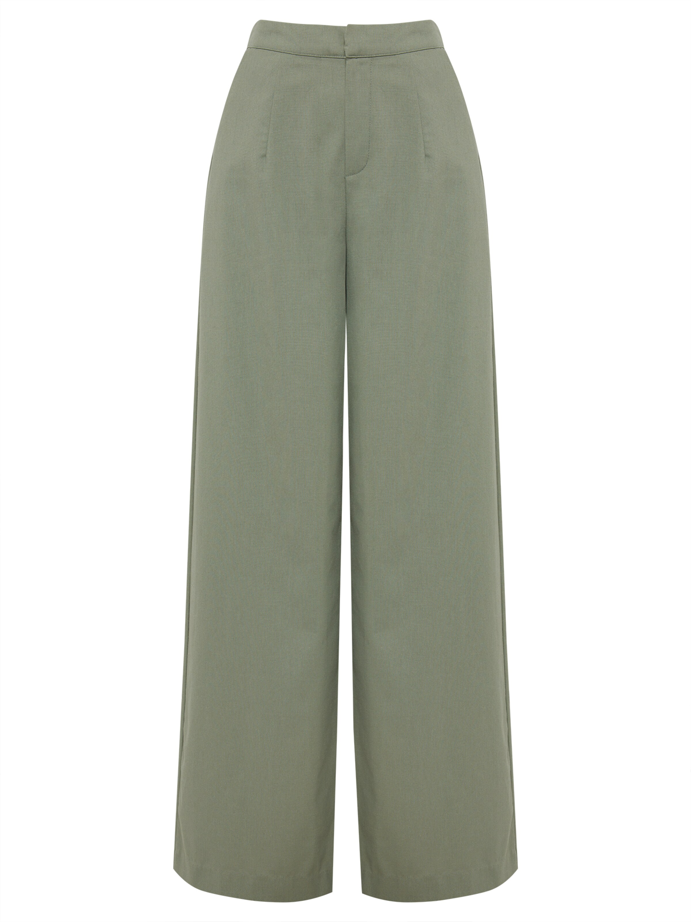 Tussah Regular Панталон 'JULIE' в зелено: отпред