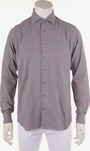 Navyboot Button Up Shirt in M in Grey: front