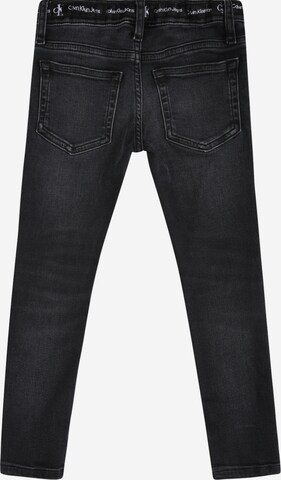 Calvin Klein Jeans Skinny Jeansy w kolorze niebieski