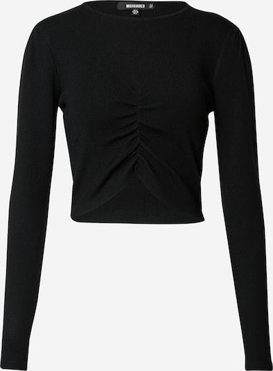Missguided T-shirt en noir, Vue avec produit