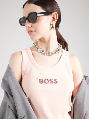 BOSS Топ 'Ematite2' в Ярко-розовый
