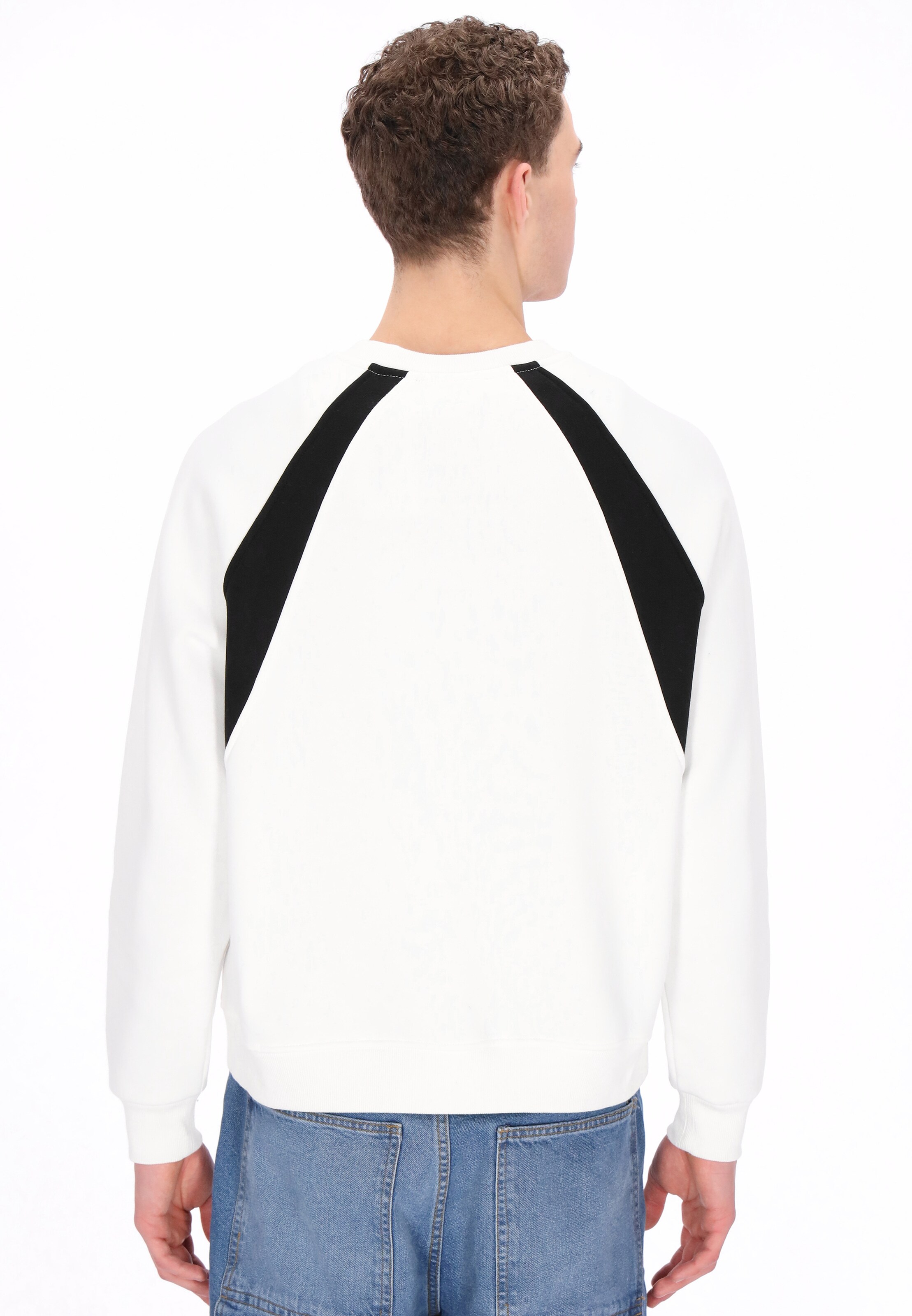Sweat-shirt Mo ATHLSR en blanc