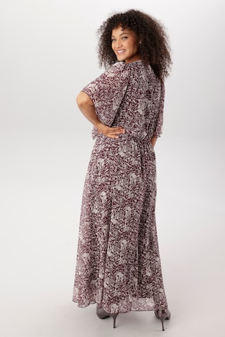 Aniston Evening Dress in Brown