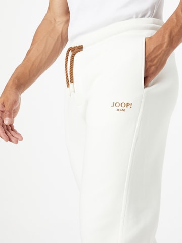 JOOP! Jeans Zúžený Kalhoty 'Amos' – bílá