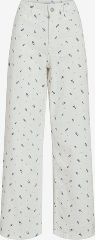 Loosefit Jean VILA en beige : devant
