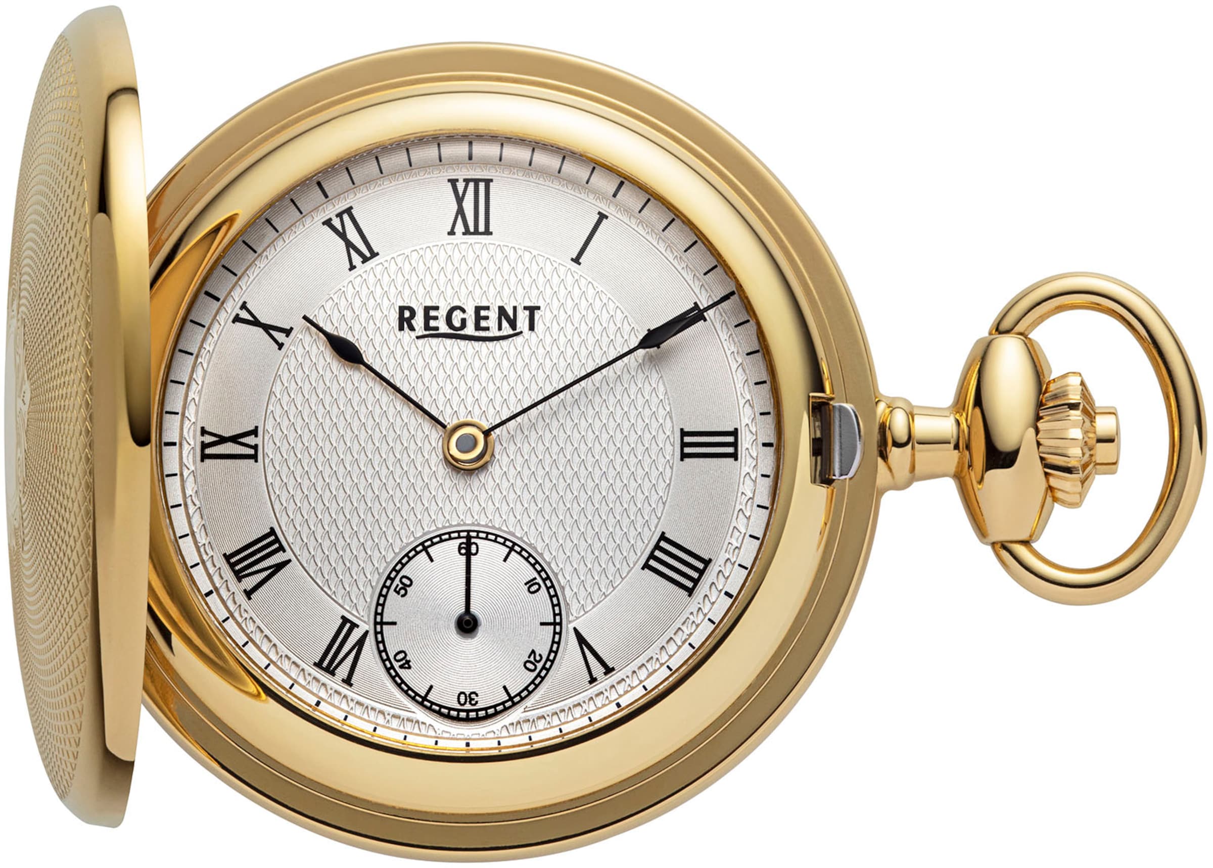REGENT Analog Watch in Gold: front