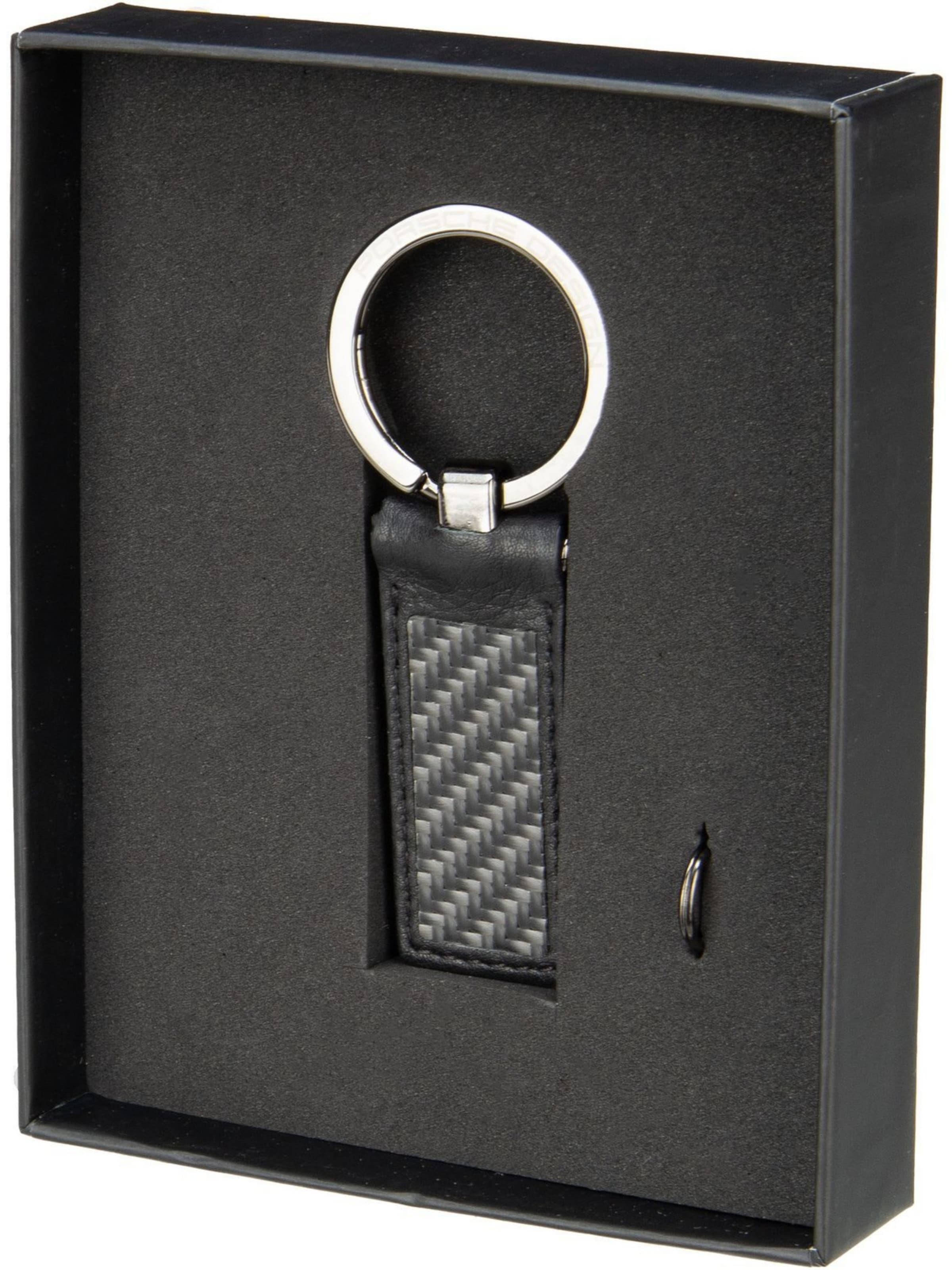 Porte-clés Porsche Design en noir