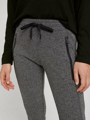 TOM TAILOR Slimfit Broek in Zwart