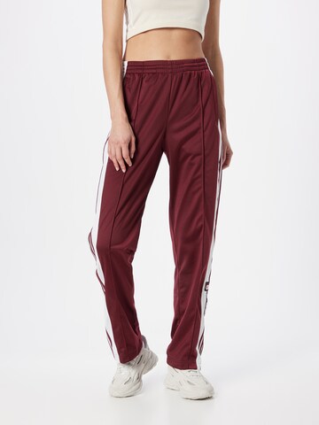 Regular Pantaloni 'Adicolor Classics Adibreak' de la ADIDAS ORIGINALS pe roșu: față