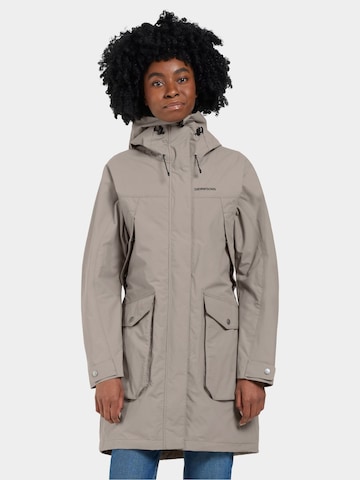 Veste outdoor Didriksons en marron : devant