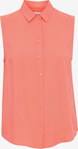 Camicia da donna 'IHMAIN' di ICHI in arancione: frontale