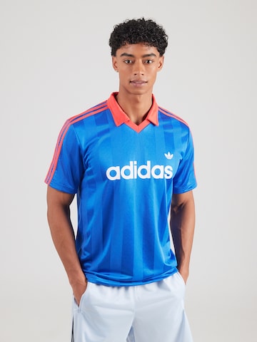 T-Shirt 'Archive' ADIDAS ORIGINALS en bleu : devant