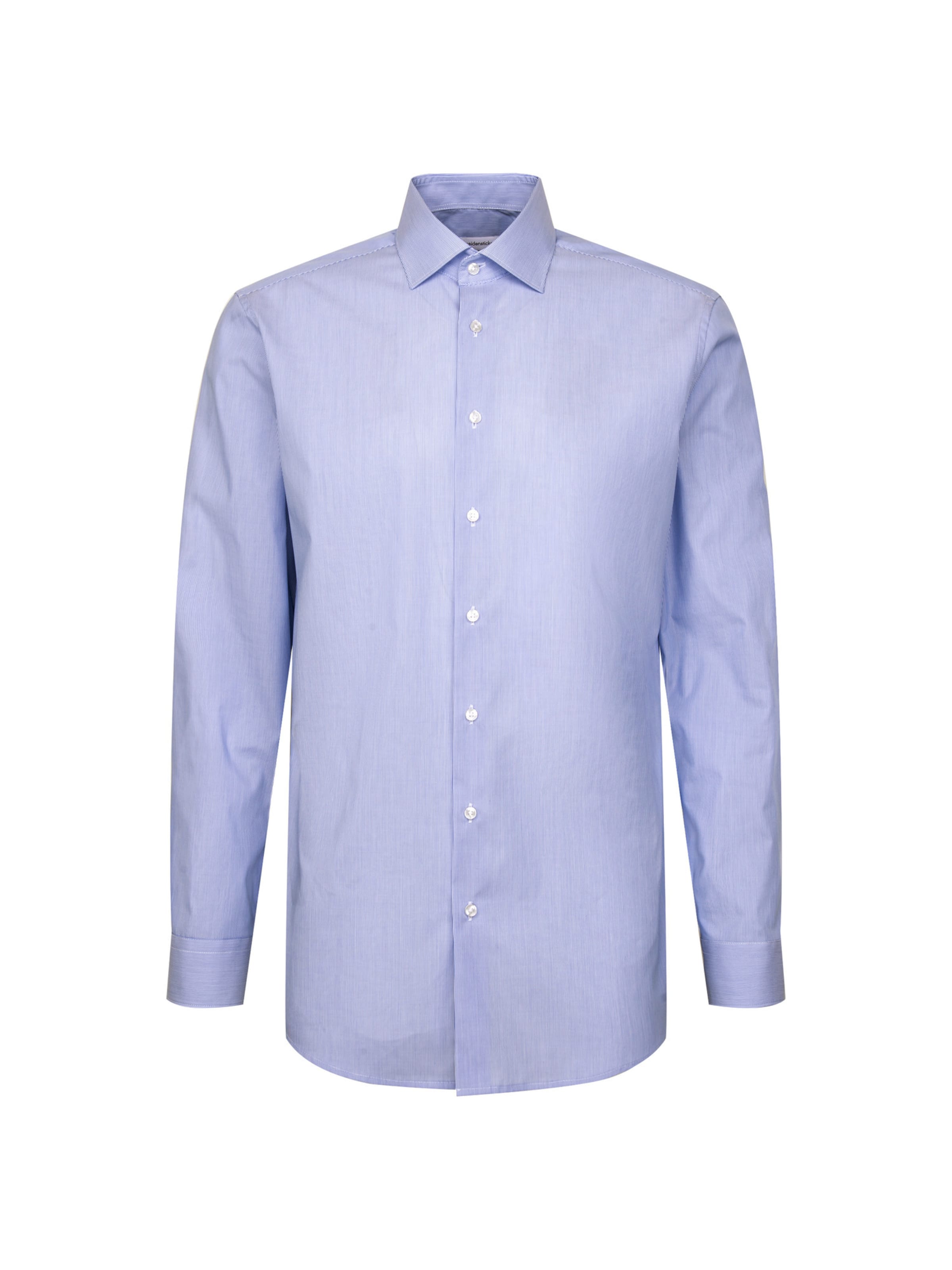 Coupe regular Chemise business ' Schwarze Rose ' SEIDENSTICKER en bleu : devant