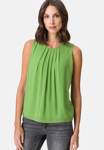 zero Blouse in Green: front
