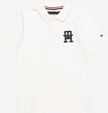 TOMMY HILFIGER Poloshirt in Weiß: predná strana