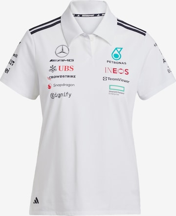 ADIDAS PERFORMANCE Functioneel shirt 'Mercedes - AMG Petronas Formula One Team' in Wit: voorkant