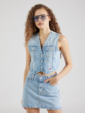 Tommy Jeans Weste in Blau: predná strana