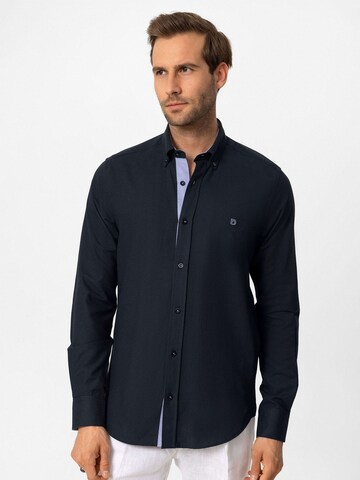 Coupe regular Chemise Dandalo en bleu