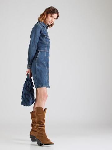 Rochie tip bluză 'Flynn Western Dress' de la LEVI'S ® pe albastru