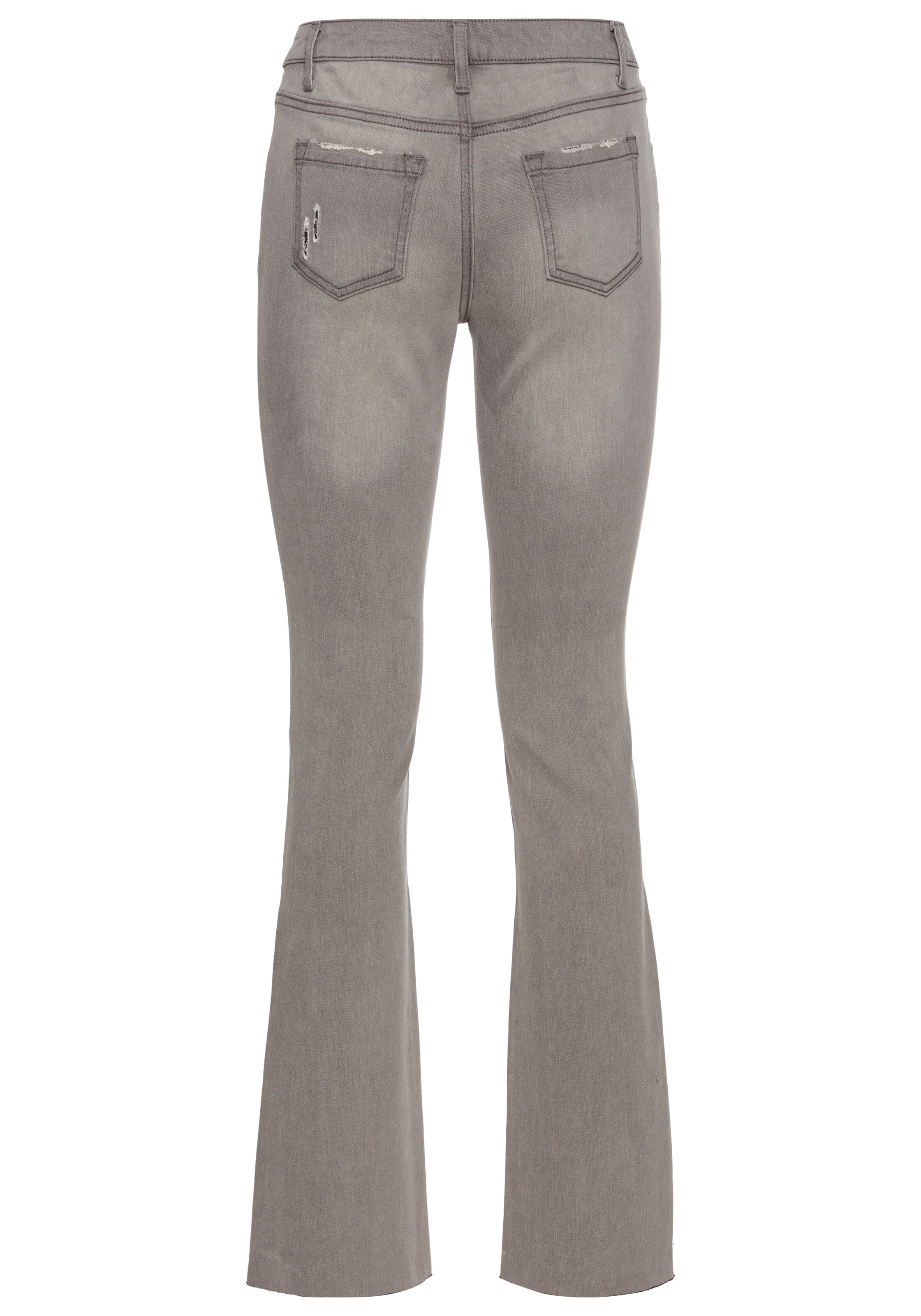 ARIZONA Bootcut Jeans in Grau