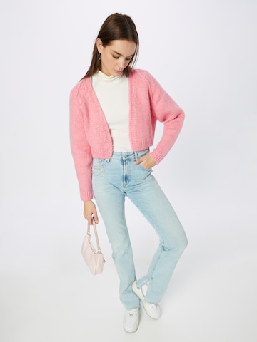 Cardigan ESPRIT en rose