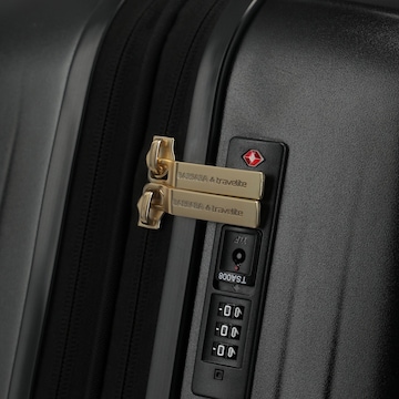 TRAVELITE Trolley 'Barbara' in Zwart