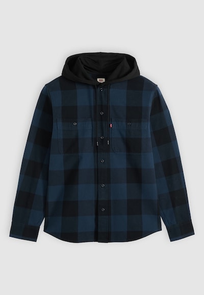 LEVI'S ® Veste mi-saison 'CLASSIC' en S en marine / bleu marine / noir, Vue avec produit