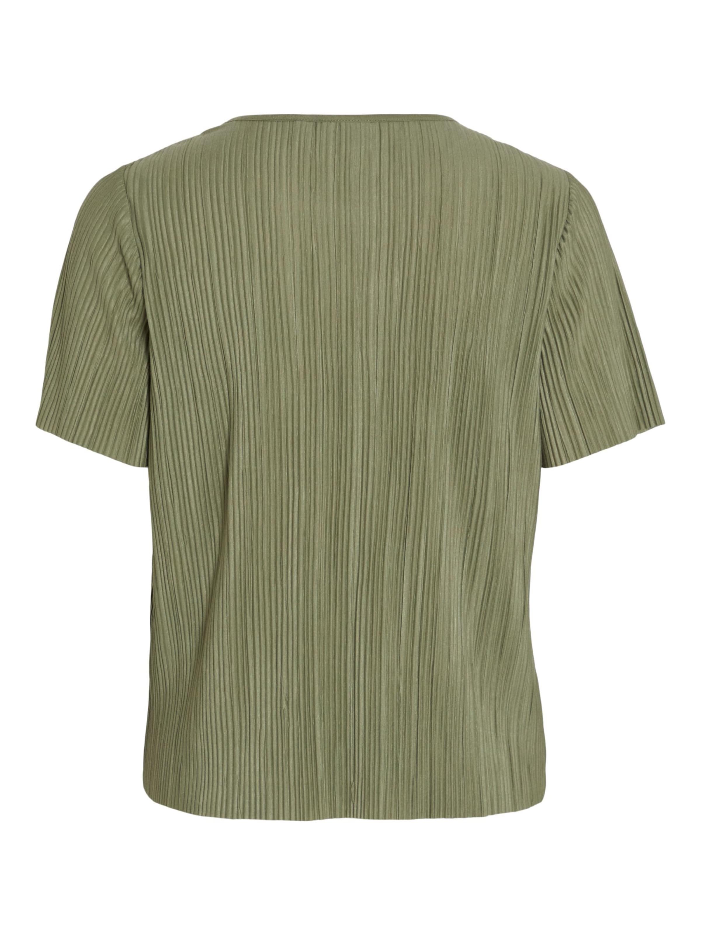 VILA T-shirt 'VIPlisa' i grön