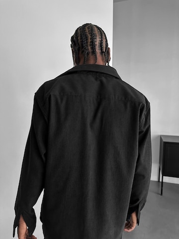 Kleidermafia Comfort Fit Hemd‌‌‌‌ in Schwarz