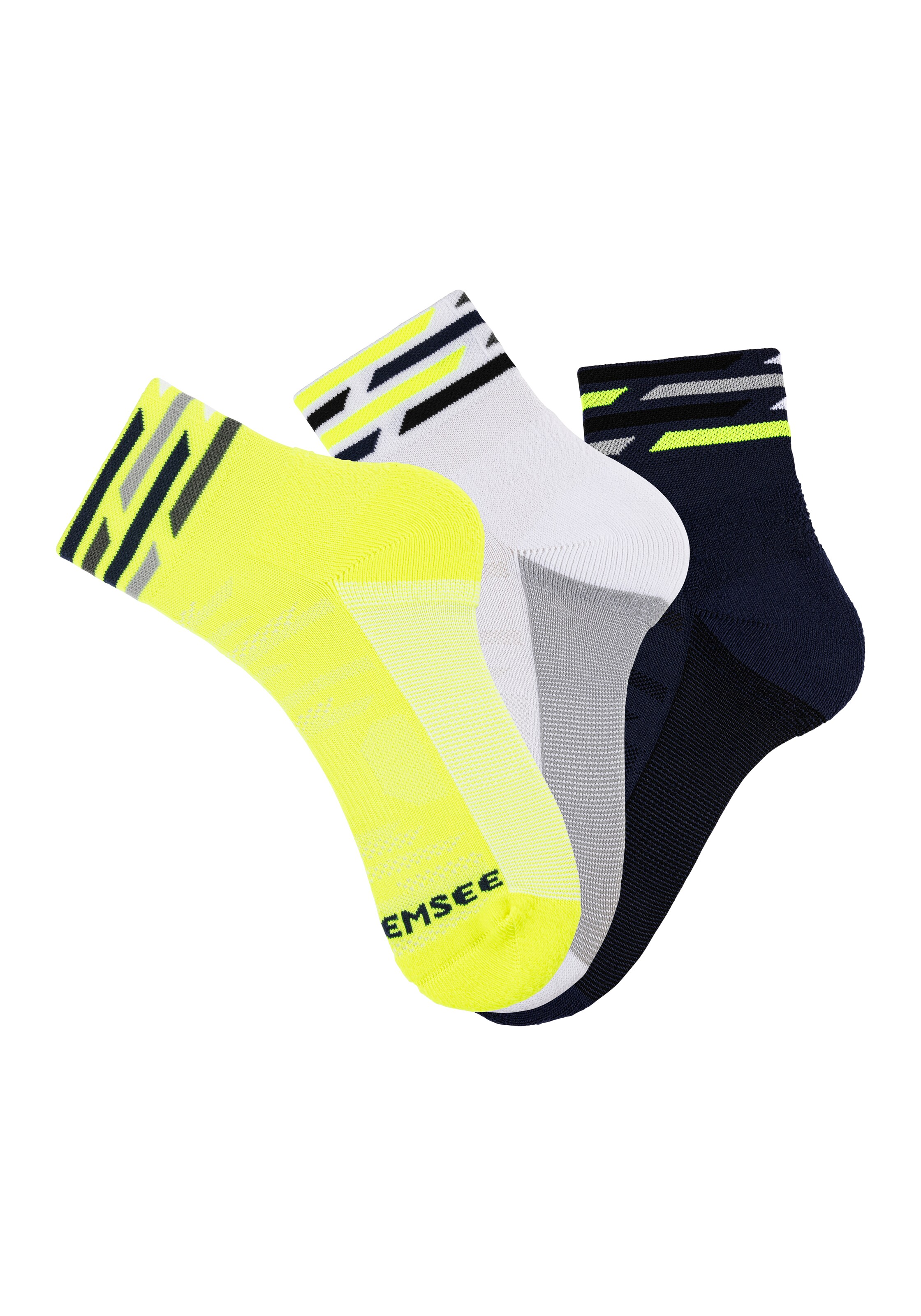 CHIEMSEE Athletic Socks in Blue: front