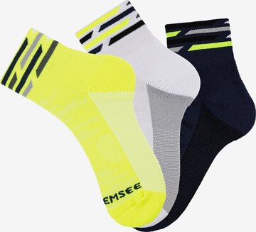 CHIEMSEE Athletic Socks in Blue: front