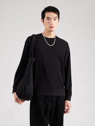 Sweat-shirt s.Oliver en noir : devant