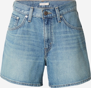 mėlyna LEVI'S ® Standartinis Džinsai 'Cinch Mid-Thigh Shorts': priekis